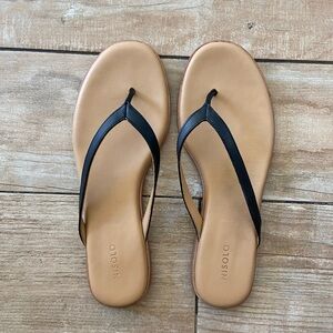 Nisolo Isabel Go-To Flip Flop Black | Nisolo Women’s Flip Flop
